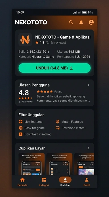Panduan Unduh dan Instal APK nekototo untuk Android